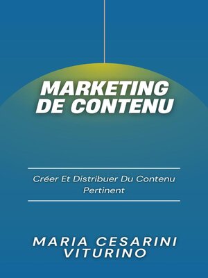 cover image of Marketing De Contenu